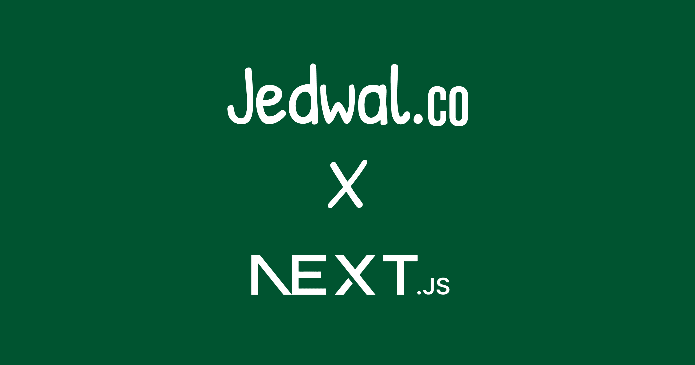 Jedwal Splash Page